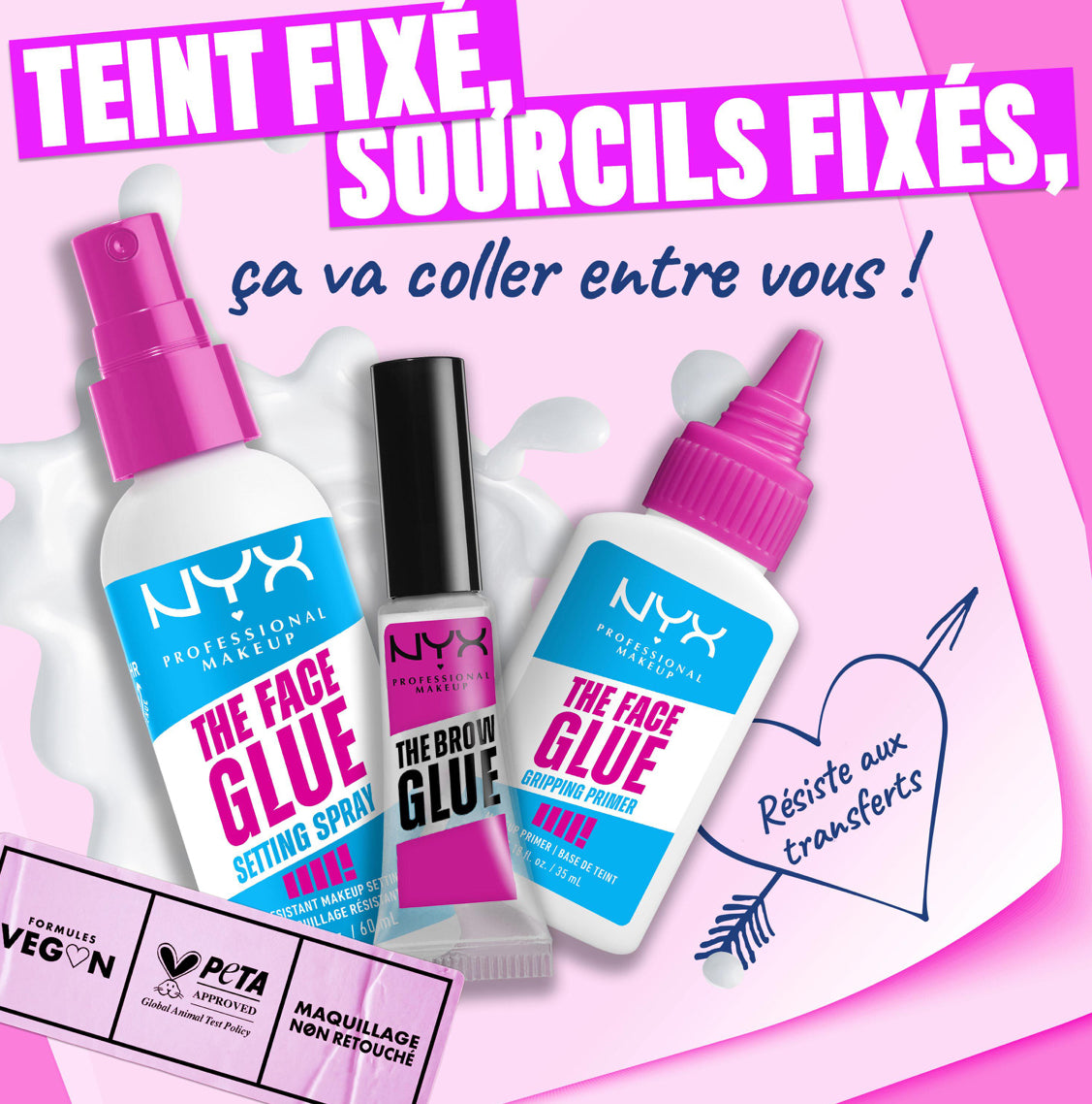 NYX Spray Fixateur The Face Glue