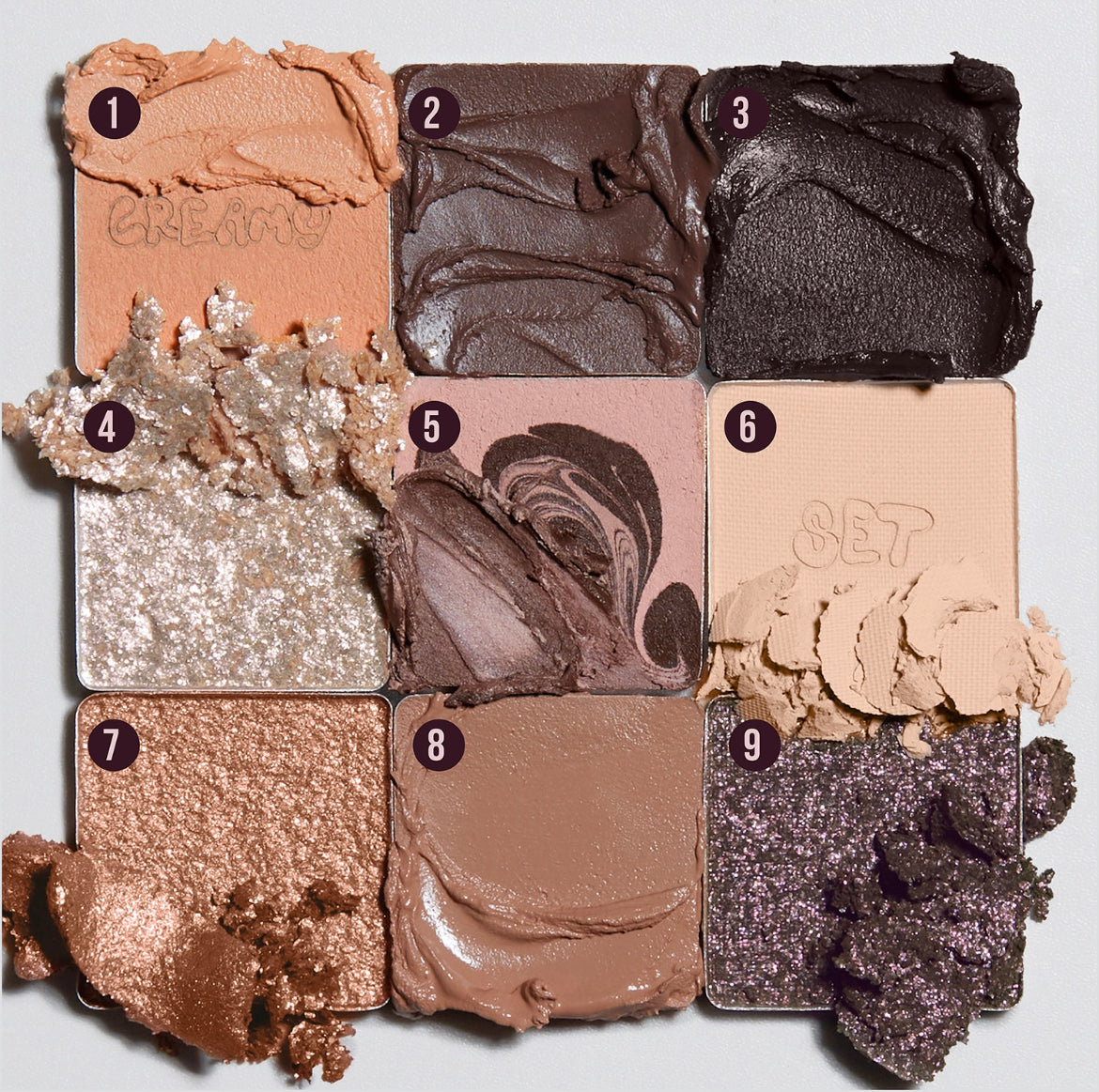 Huda Beauty - Creamy Obsessions Eyeshadow Palette Brown