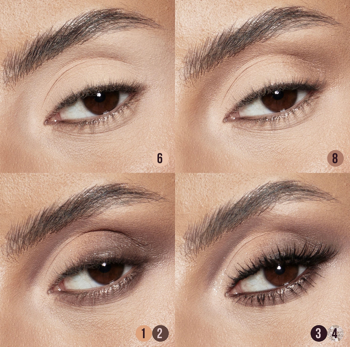 Huda Beauty - Creamy Obsessions Eyeshadow Palette Brown