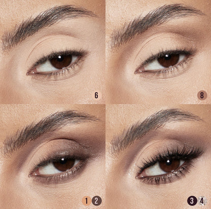 Huda Beauty - Creamy Obsessions Eyeshadow Palette Brown