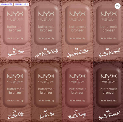 NYX Buttermelt Bronzer